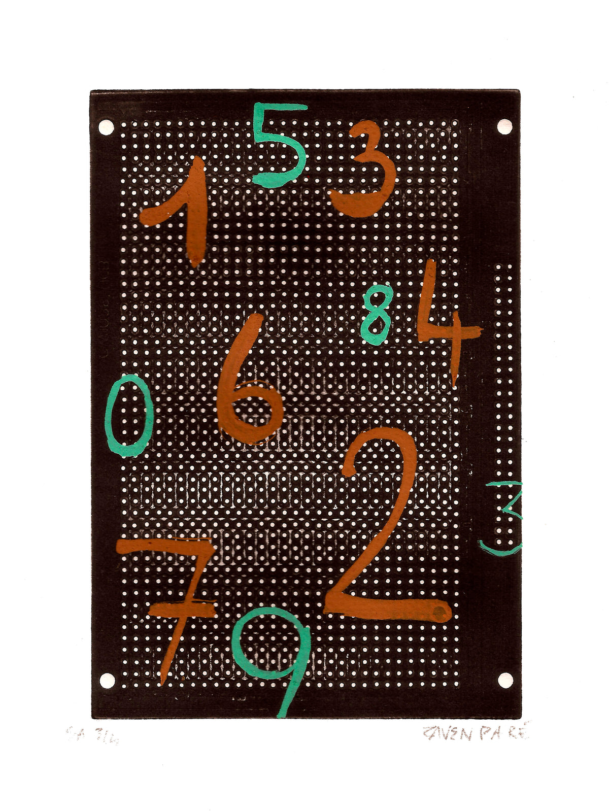 Circuit chiffré / NOMBRE (1) — Zaven Paré
