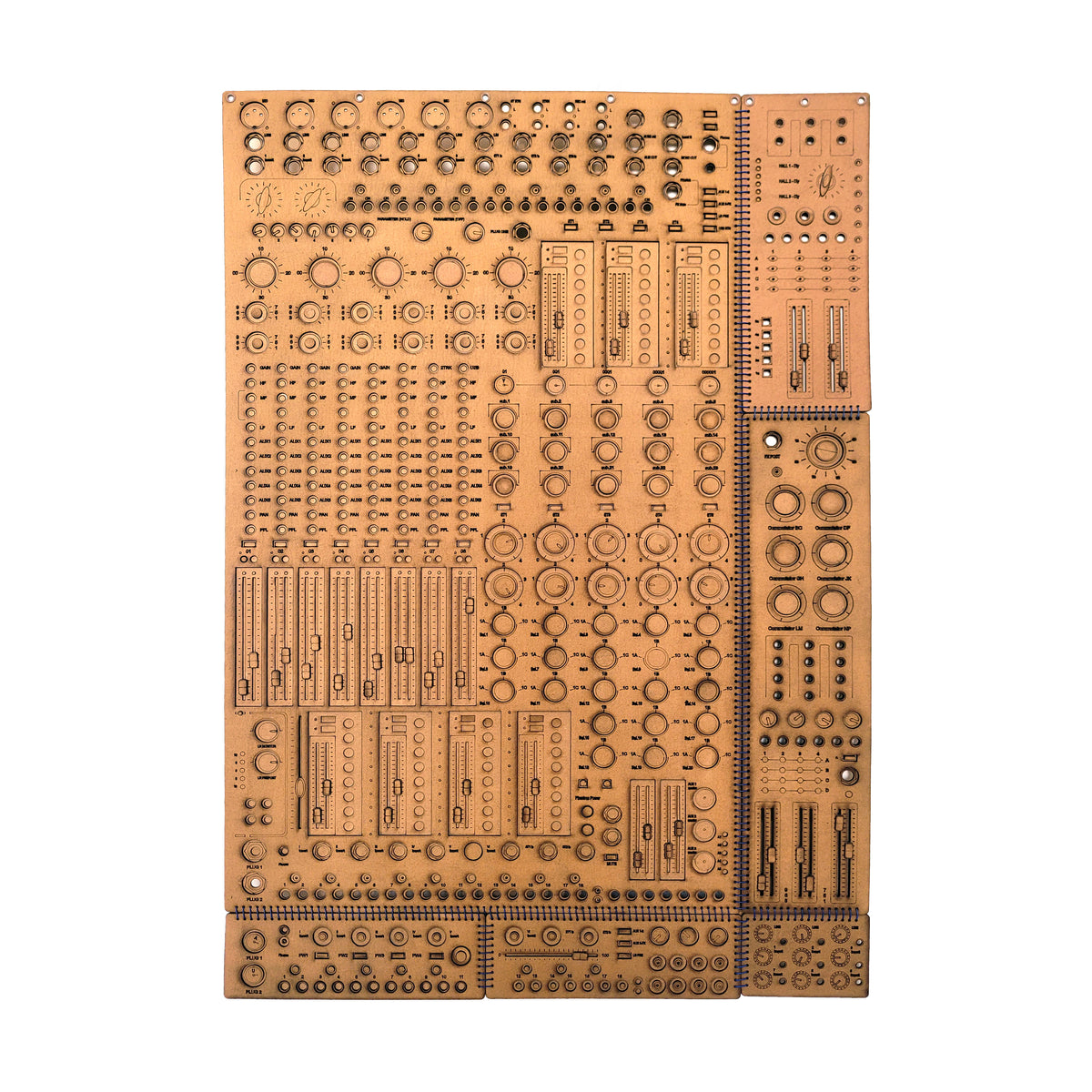 Analogue mixing consoles I1 — collage de Zaven Paré · Galerie Charlot